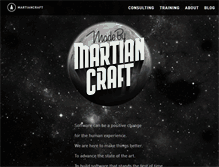 Tablet Screenshot of martiancraft.com